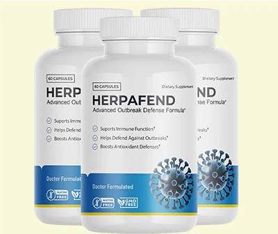 Herpafend 3 Bottles package